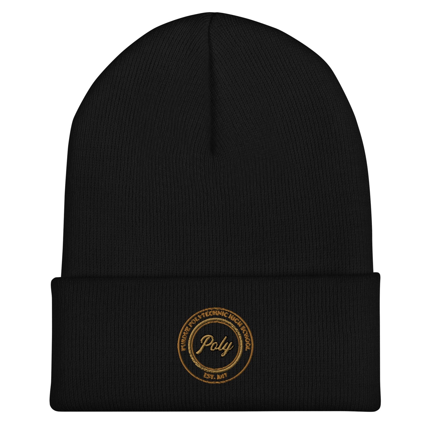 Cuffed Beanie | Purdue Polytechnic High School | Poly Seal Logo