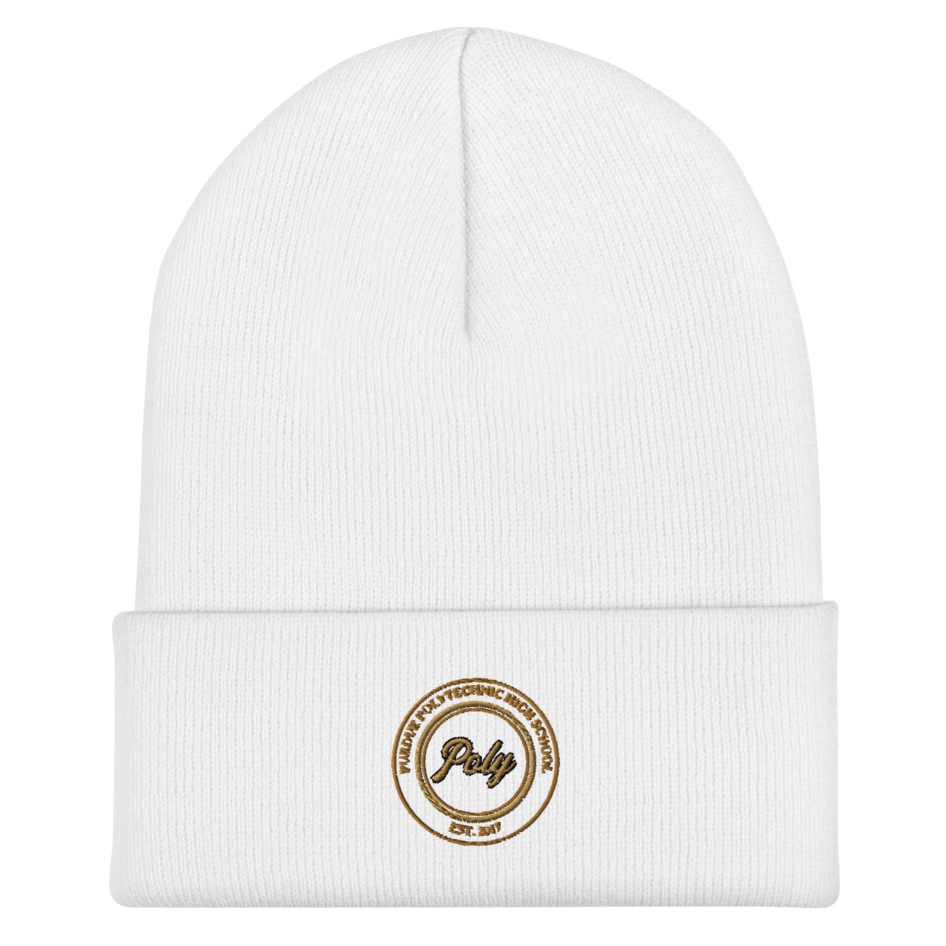 Cuffed Beanie | Purdue Polytechnic High School | Poly Seal Logo