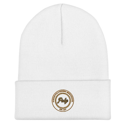 Cuffed Beanie | Purdue Polytechnic High School | Poly Seal Logo