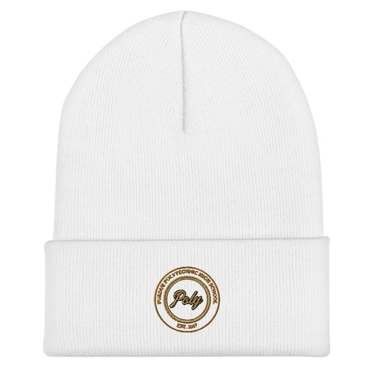 Cuffed Beanie | Purdue Polytechnic High School | Poly Seal Logo