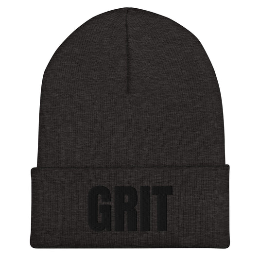 Cuffed Beanie | Pure Grit Softball | Black Logo