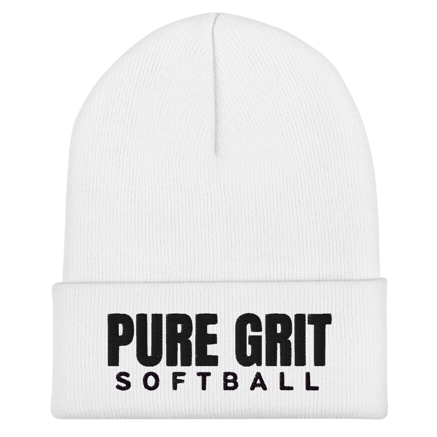 Cuffed Beanie | Pure Grit Softball | Main Logo