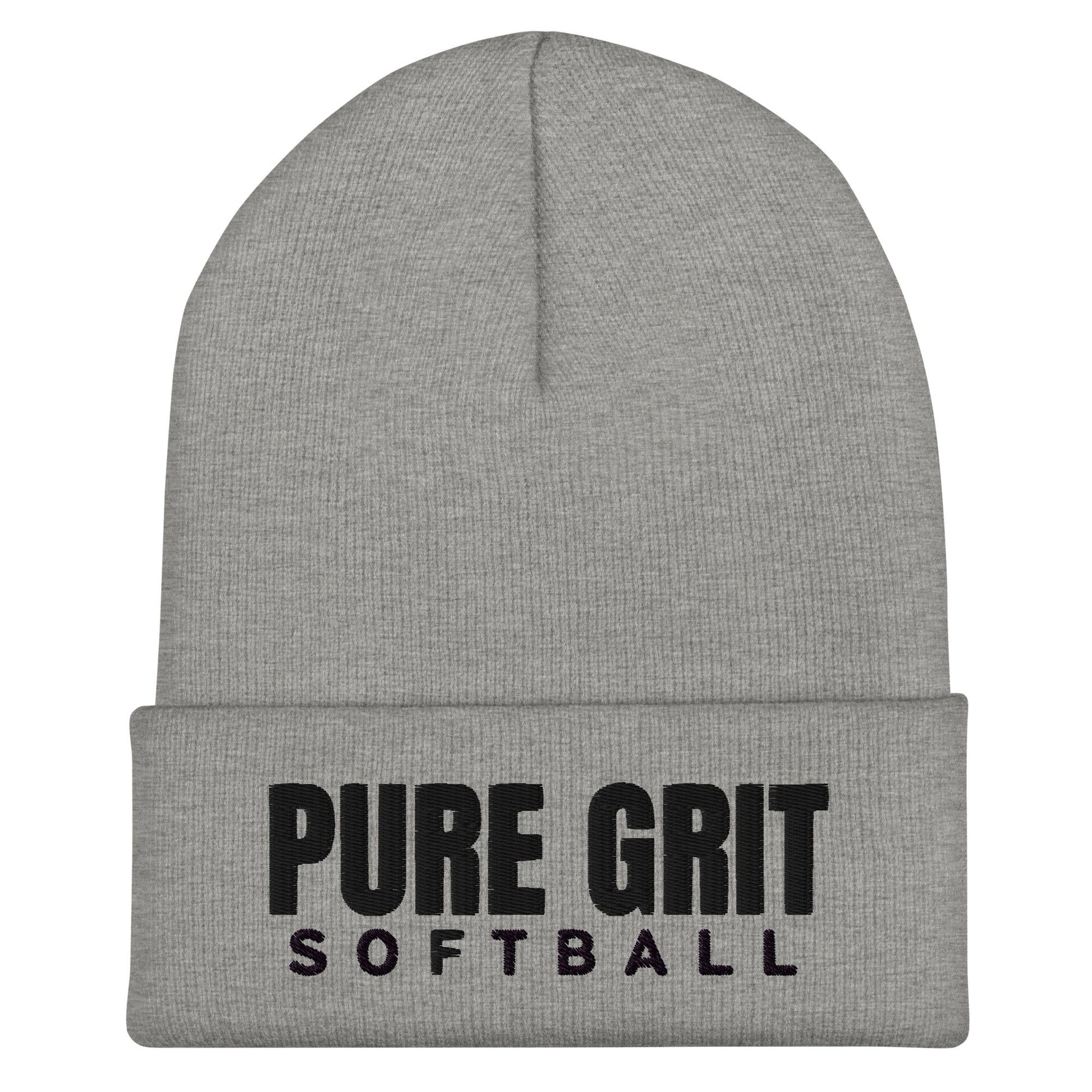 Cuffed Beanie | Pure Grit Softball | Main Logo