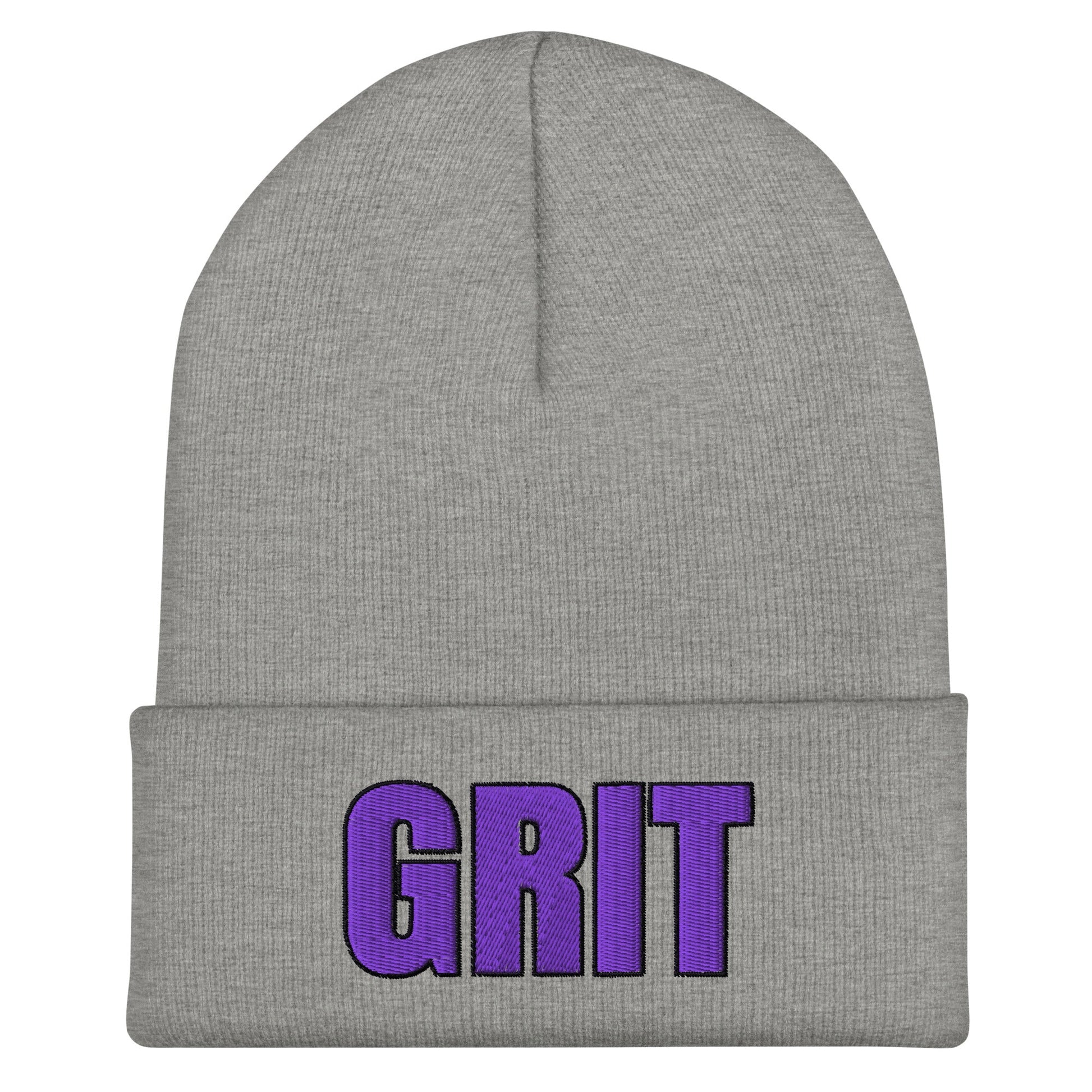 Cuffed Beanie | Pure Grit Softball | Purple Logo