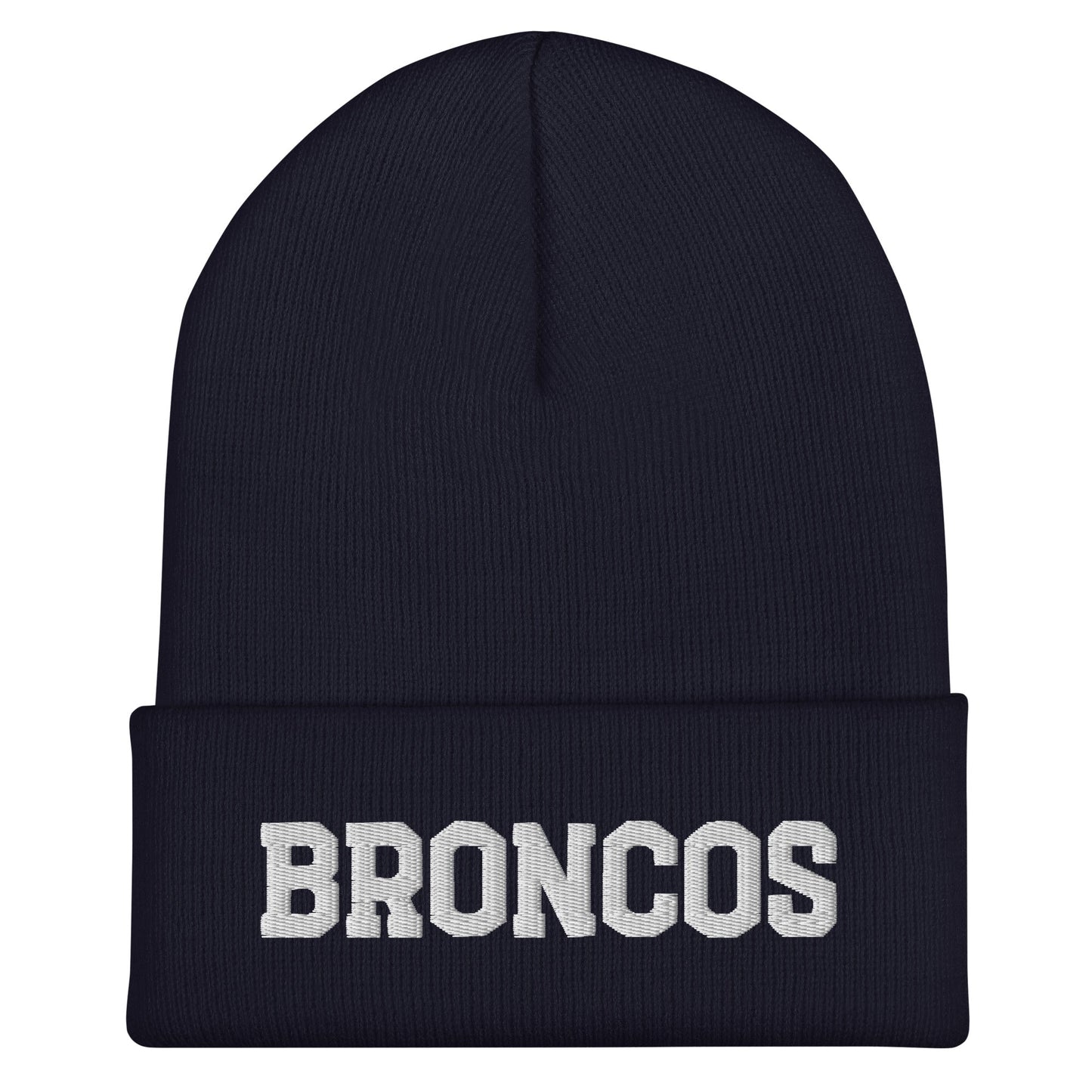Cuffed Beanie | Rapid City Broncos - BHYFL | Athletics Logo