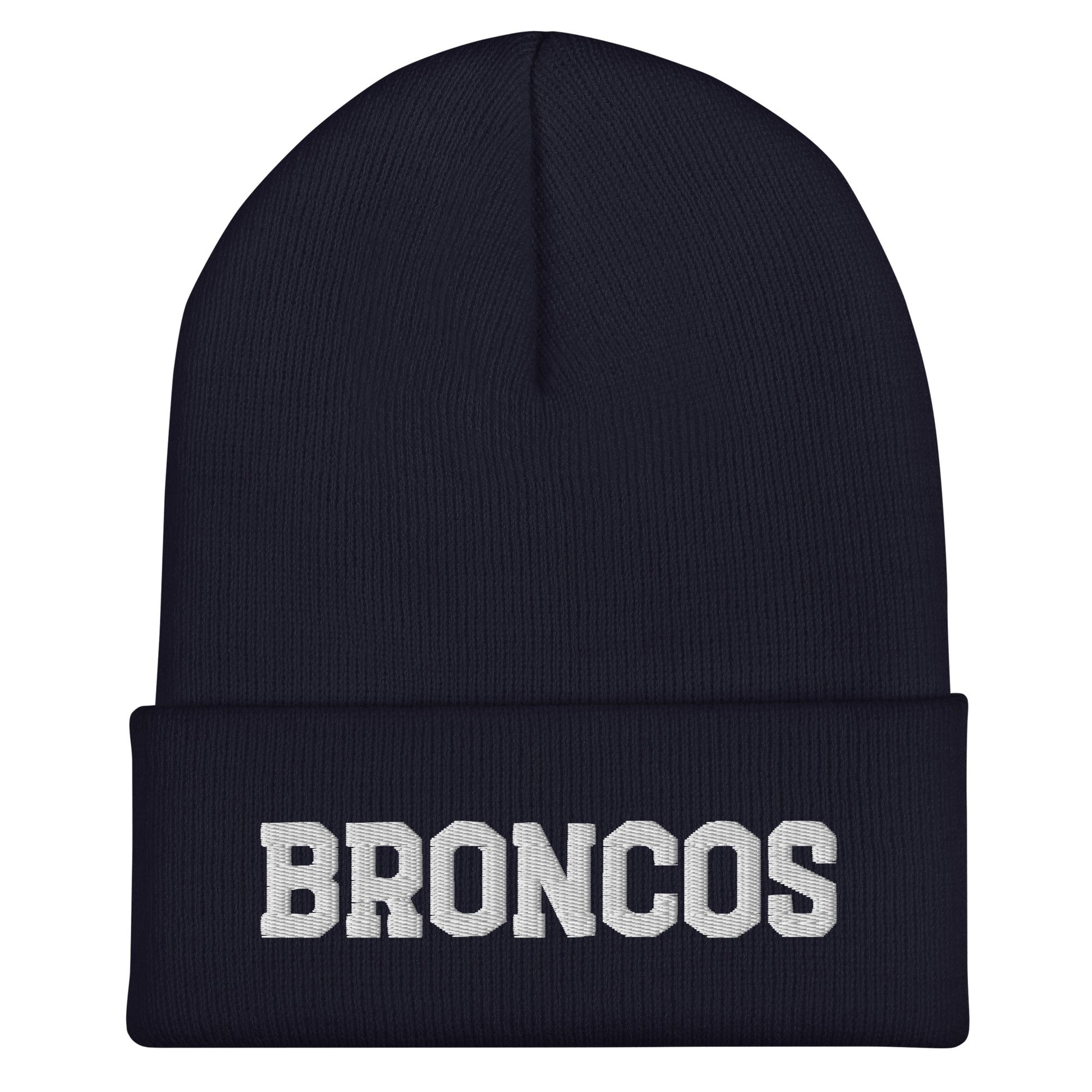 Cuffed Beanie | Rapid City Broncos - BHYFL | Athletics Logo