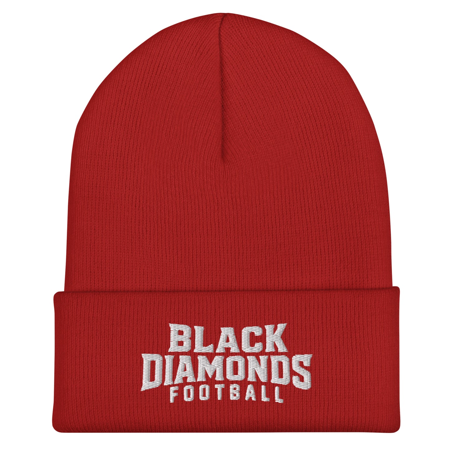 Cuffed Beanie | Ashland Black Diamonds | Badge Logo