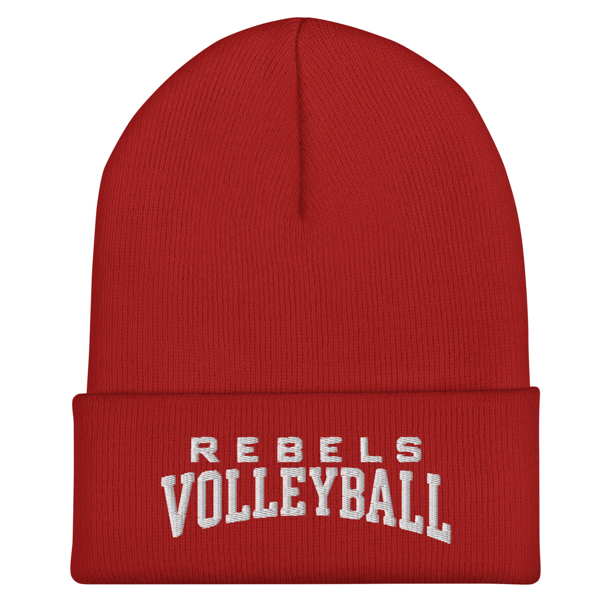 Cuffed Beanie | Rebels Volleyball Club | Modern Script Logo