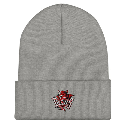 Cuffed Beanie | Red Springs Track and Field | Mascot Logo