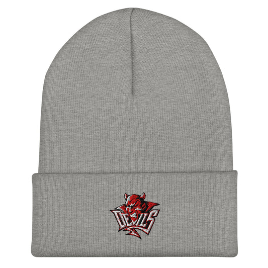 Cuffed Beanie | Red Springs Track and Field | Mascot Logo