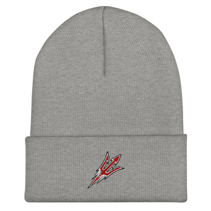 Cuffed Beanie | Red Springs Track and Field | Trident Logo