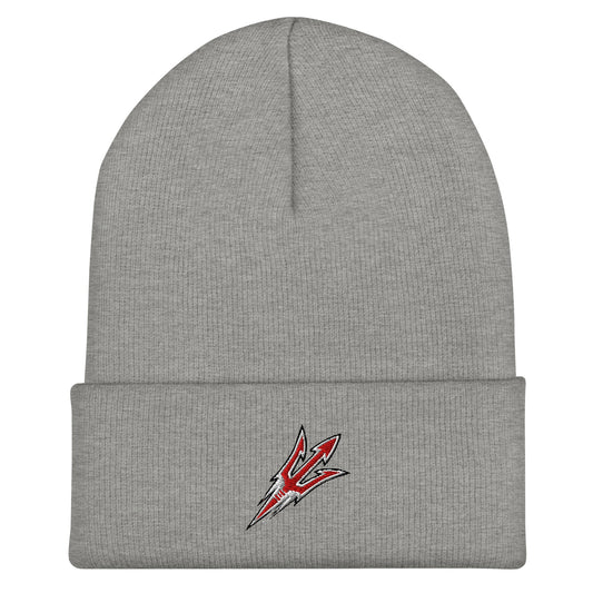 Cuffed Beanie | Red Springs Track and Field | Trident Logo