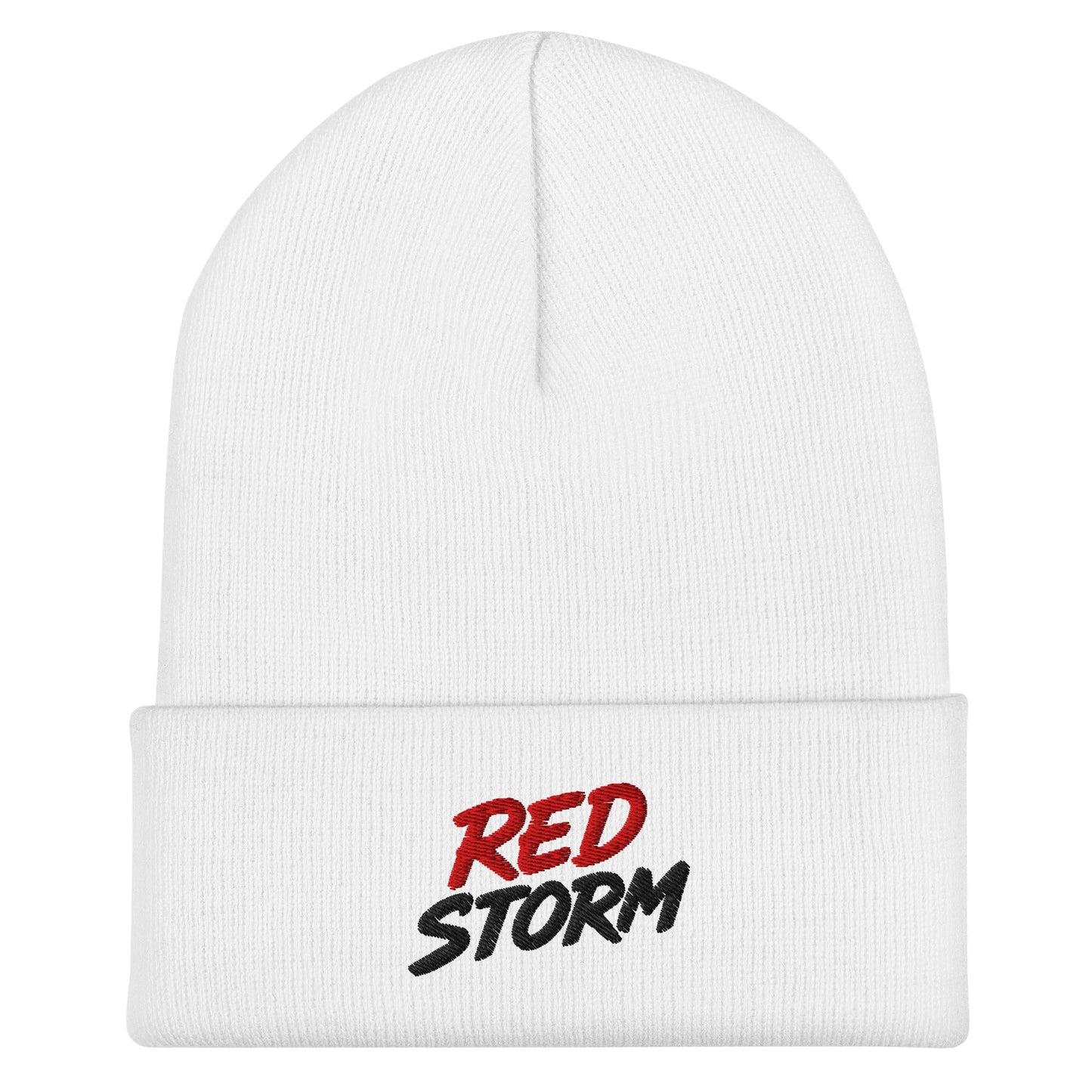 Cuffed Beanie | Red Storm | Crest Logo