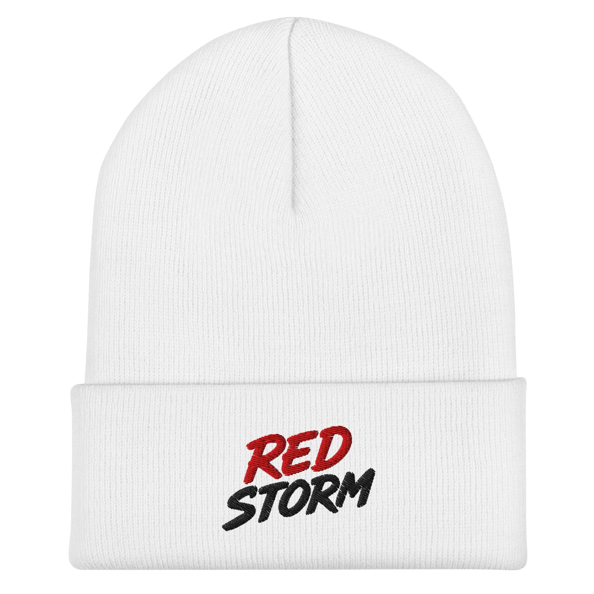 Cuffed Beanie | Red Storm | Crest Logo