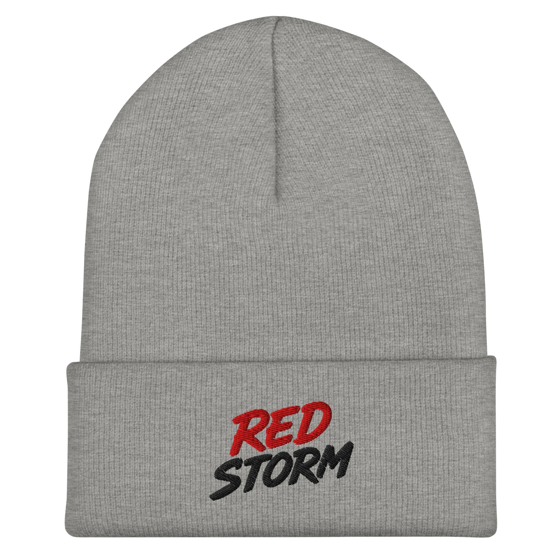 Cuffed Beanie | Red Storm | Crest Logo