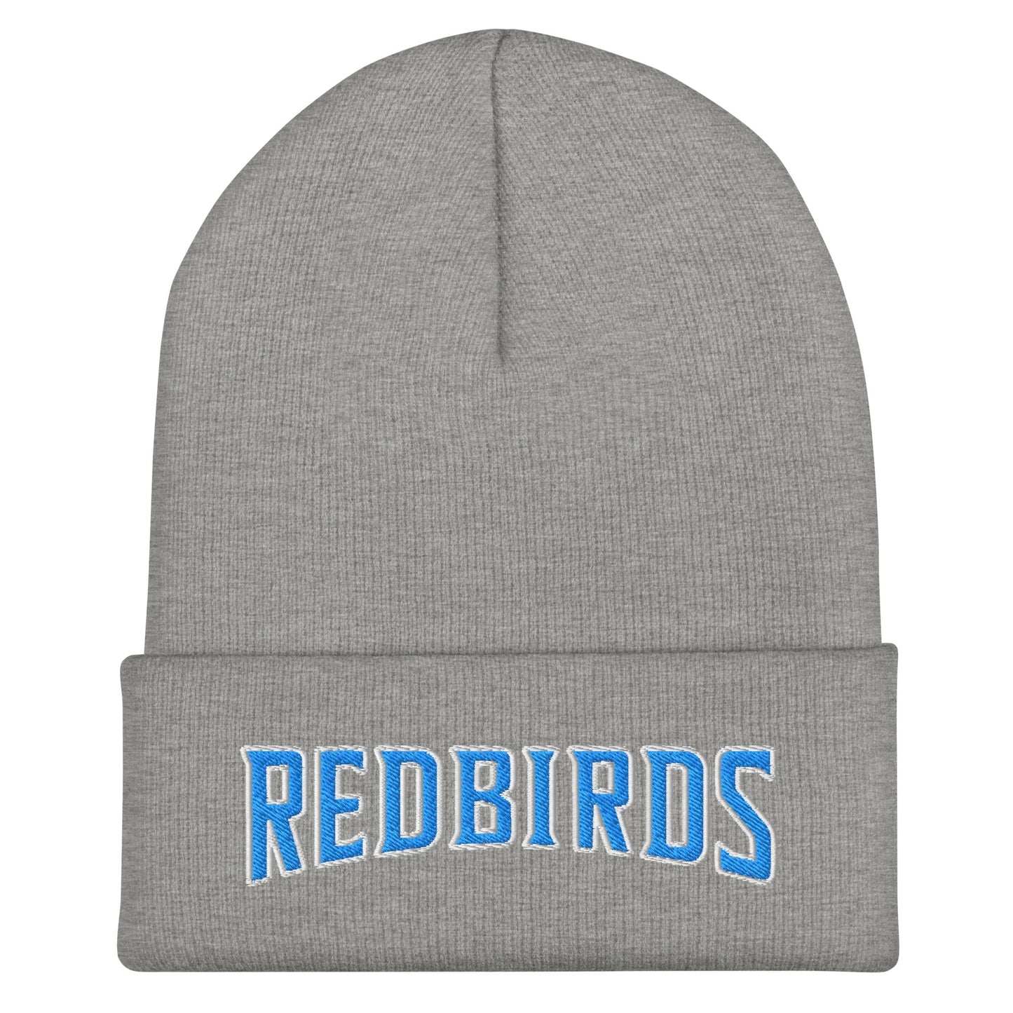 Cuffed Beanie | Redbirds | Script Logo