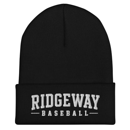 Cuffed Beanie | Ridgeway High School Baseball | Emblem Logo