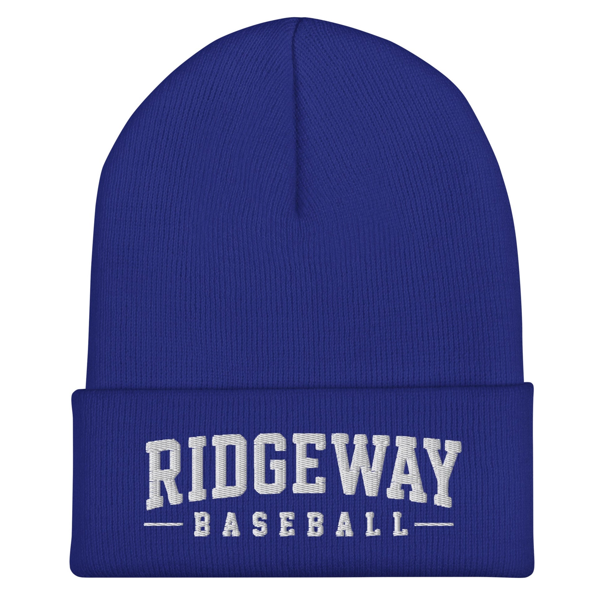 Cuffed Beanie | Ridgeway High School Baseball | Emblem Logo