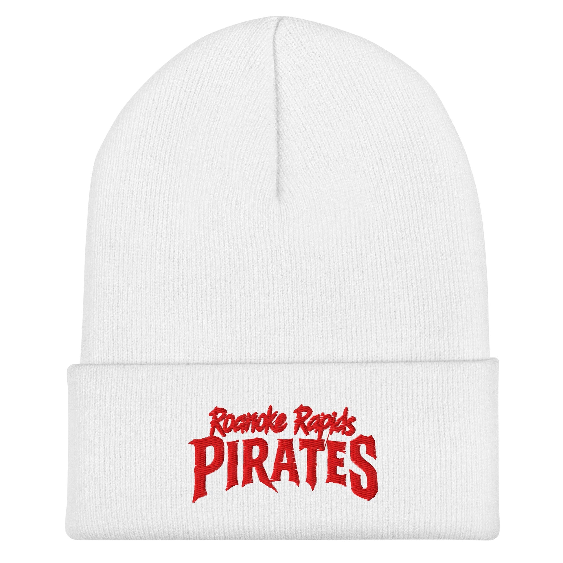 Cuffed Beanie | Roanoke Rapids Pirates | Black Sail Battlers Logo