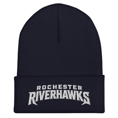 Cuffed Beanie | Rochester Riverhawks | Shield Logo