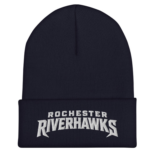 Cuffed Beanie | Rochester Riverhawks | Shield Logo