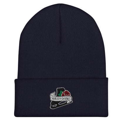 Cuffed Beanie | Rose City Crystals