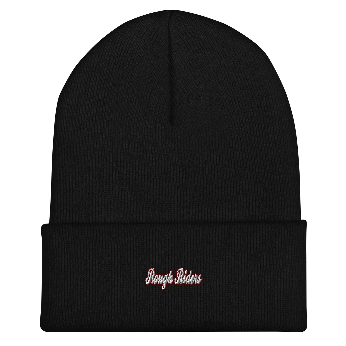 Cuffed Beanie | Rough Riders | Script Logo
