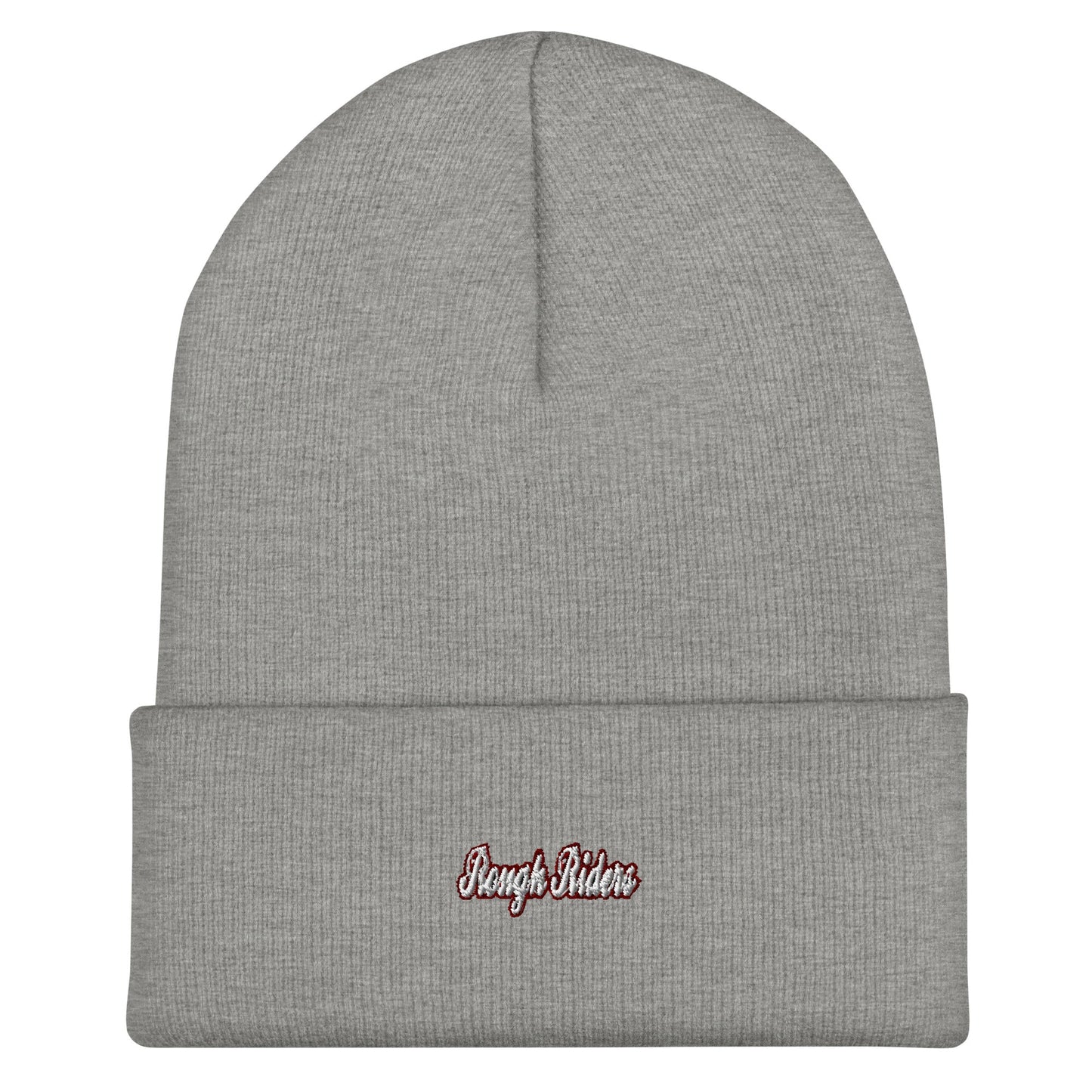 Cuffed Beanie | Rough Riders | Script Logo