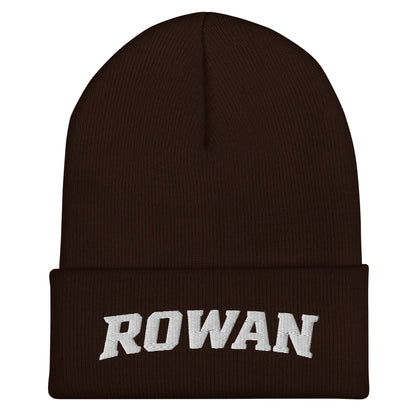 Cuffed Beanie | Rowan Men’s Lacrosse | Crest Logo