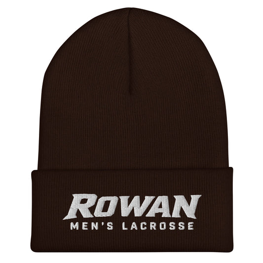 Cuffed Beanie | Rowan Men’s Lacrosse | Modern Script Logo