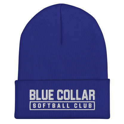 Cuffed Beanie | Blue Collar Softball 2034 | Vanguard Logo
