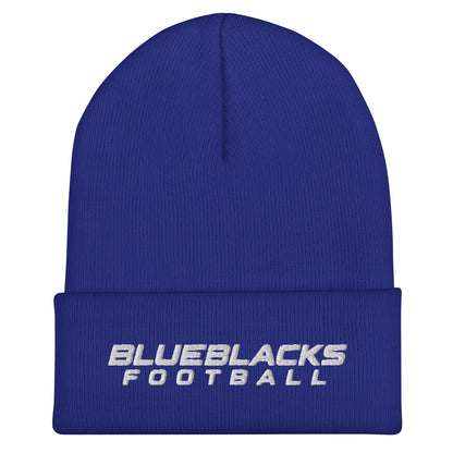 Cuffed Beanie | Blueblacks Football Club | Modern Script Logo