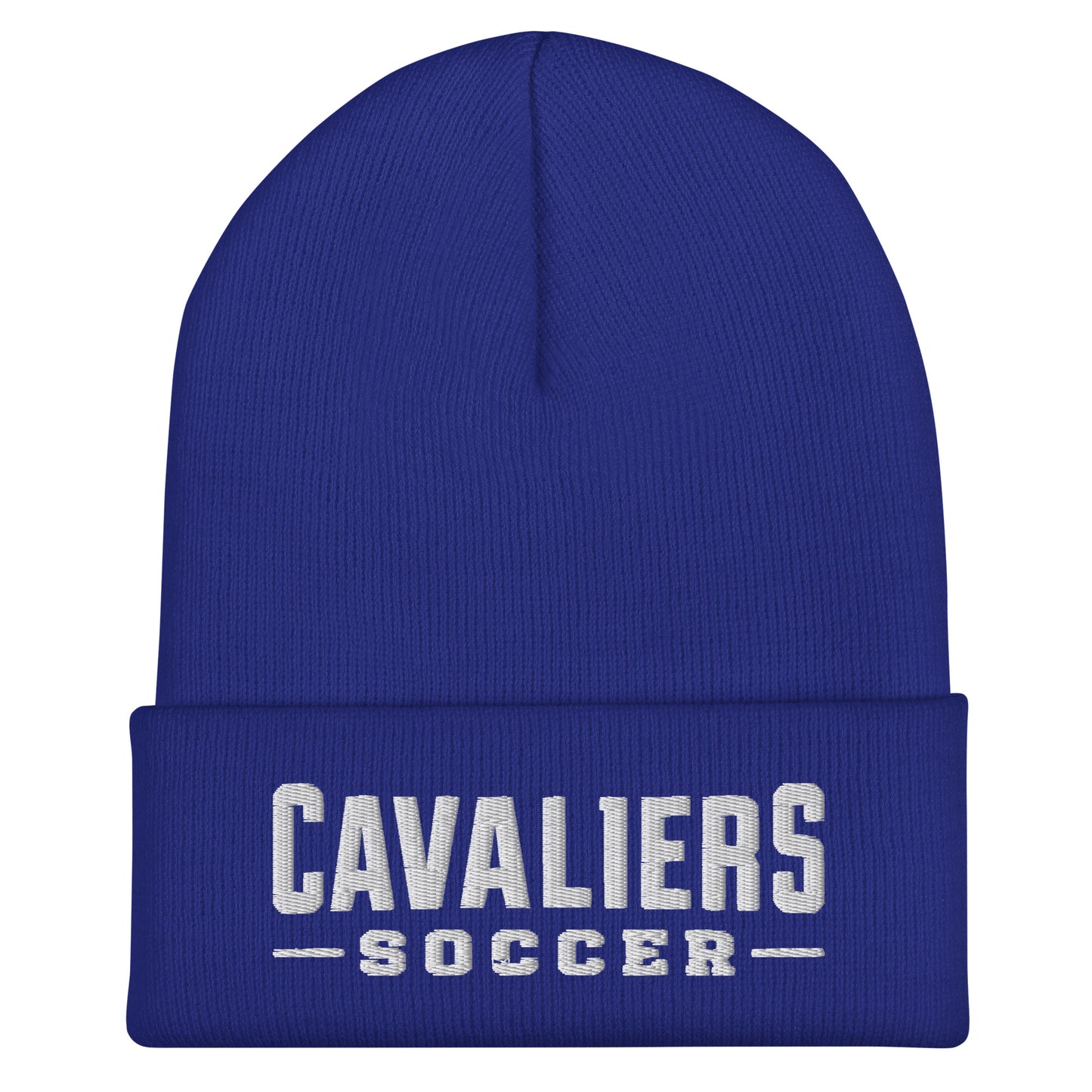 Cuffed Beanie | STM Soccer | Vanguard Logo