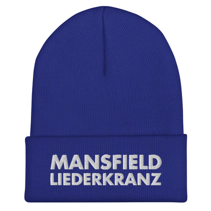 Cuffed Beanie | Liederkranz Soccer Club | Script Logo