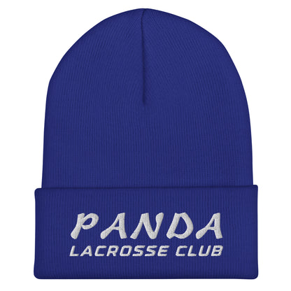 Cuffed Beanie | Panda Lacrosse Club | Crest Logo
