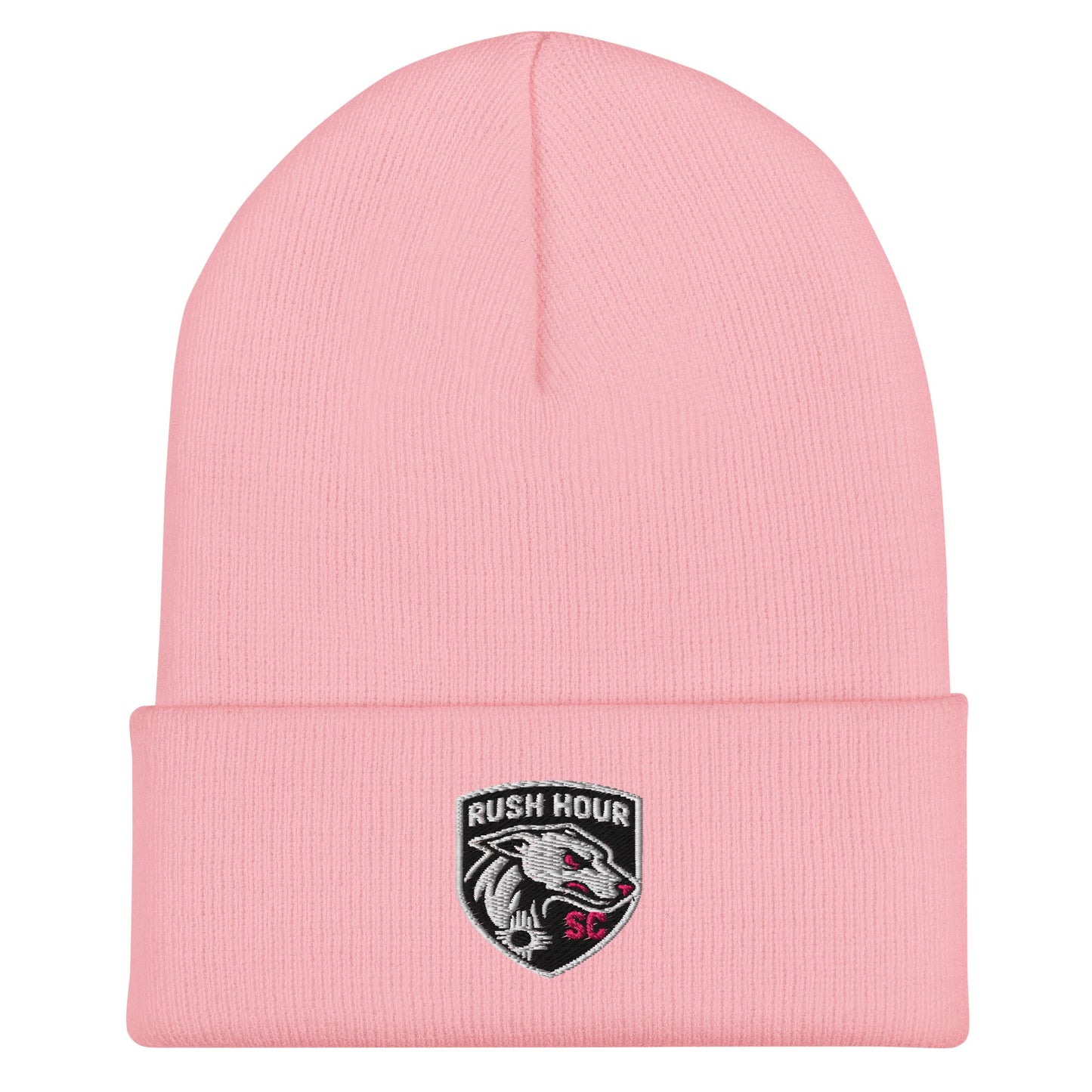 Cuffed Beanie | Rush Hour | Badge Logo