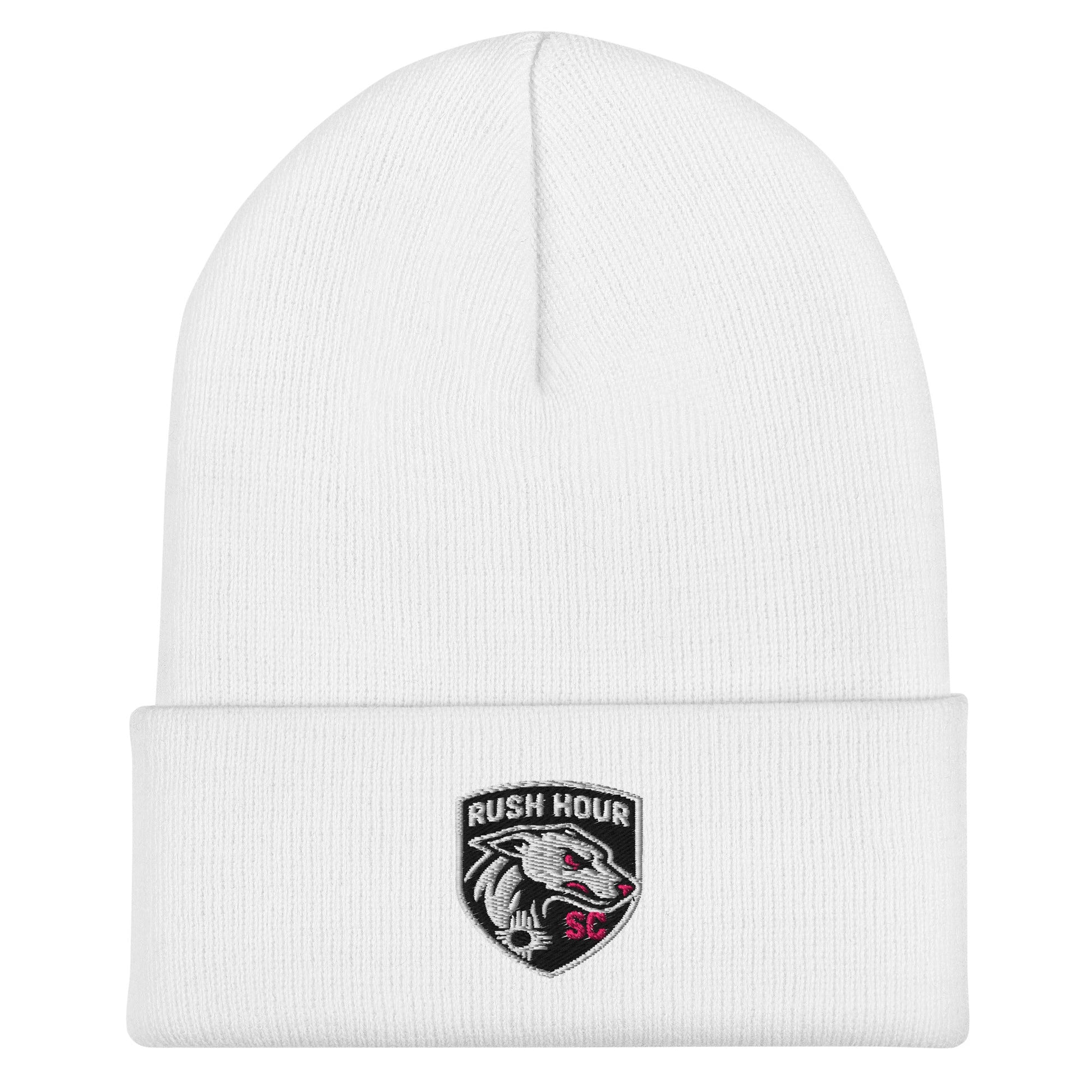 Cuffed Beanie | Rush Hour | Badge Logo