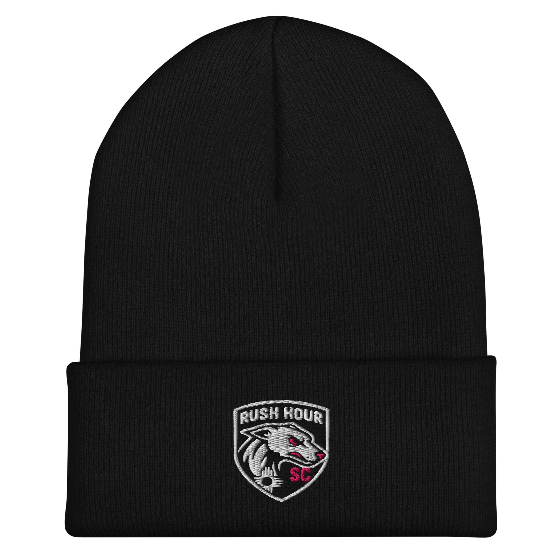 Cuffed Beanie | Rush Hour | Badge Logo