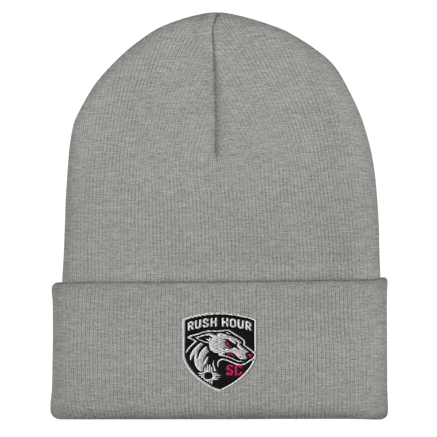 Cuffed Beanie | Rush Hour | Badge Logo