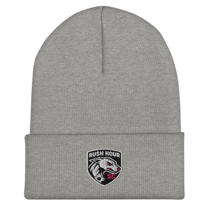 Cuffed Beanie | Rush Hour | Badge Logo