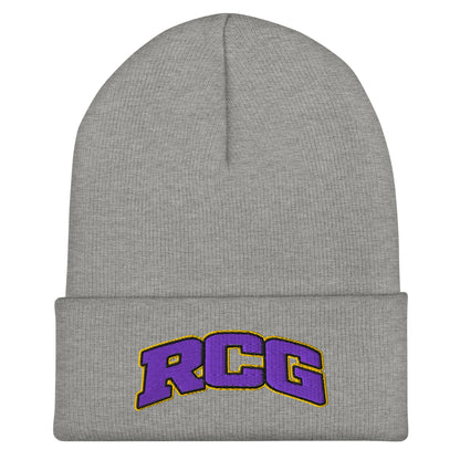 Cuffed Beanie | Rutherford County Grizzlies Football | Strike Logo