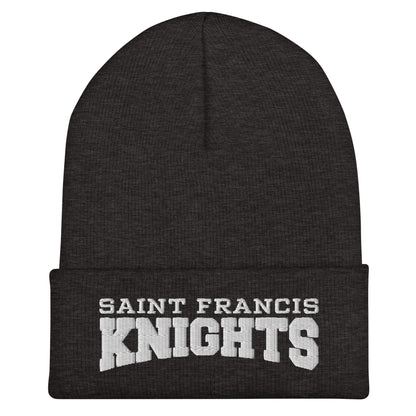 Cuffed Beanie | Saint Francis School | Modern Script Logo