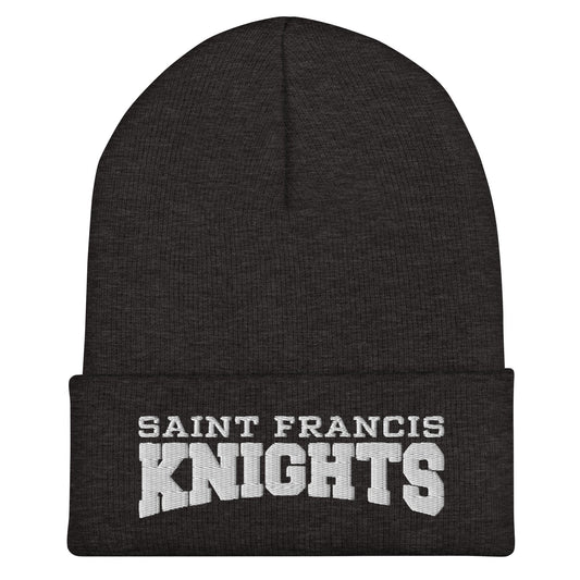 Cuffed Beanie | Saint Francis School | Modern Script Logo