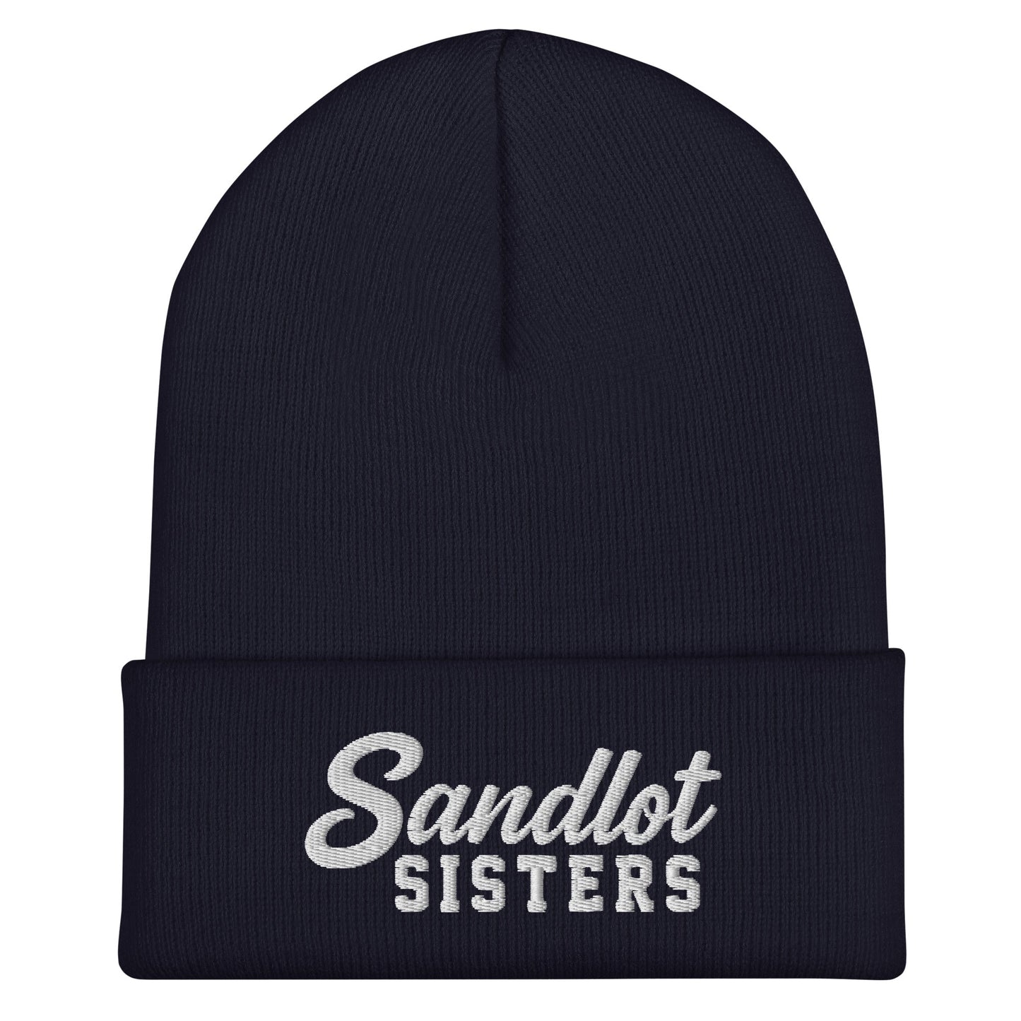 Cuffed Beanie | Sandlot Sisters | Script Logo
