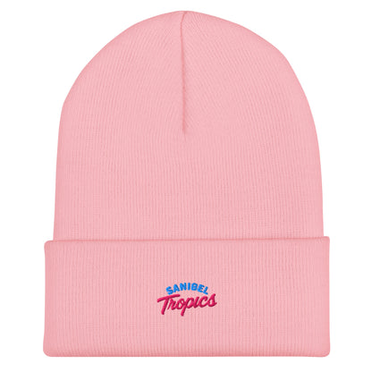 Cuffed Beanie | Sanibel Tropics | Coastal Clash Logo
