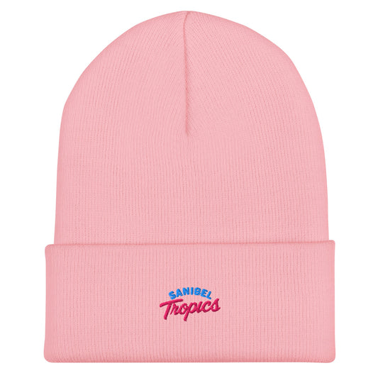 Cuffed Beanie | Sanibel Tropics | Coastal Clash Logo