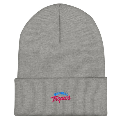 Cuffed Beanie | Sanibel Tropics | Coastal Clash Logo