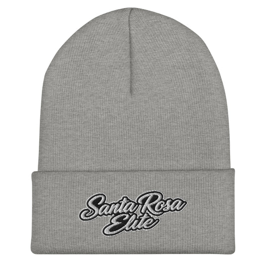 Cuffed Beanie | Santa Rosa Elite | Crimson Crest Logo