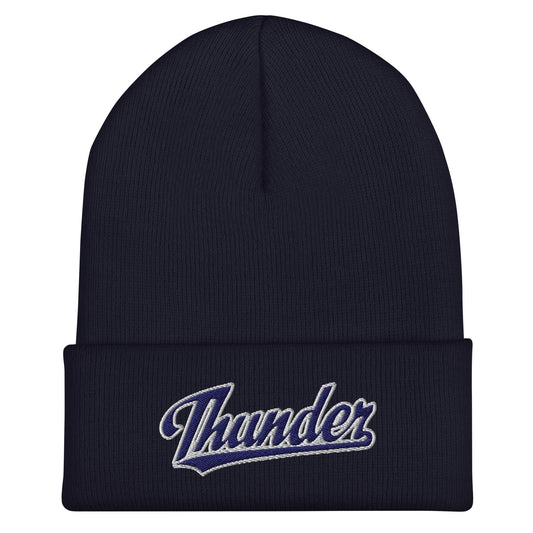 Cuffed Beanie | SCAA Thunder | Script Logo