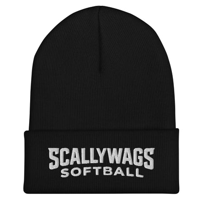 Cuffed Beanie | Scallywags Softball | Modern Script Logo